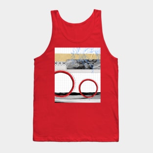 The Highland Stag collage Tank Top
